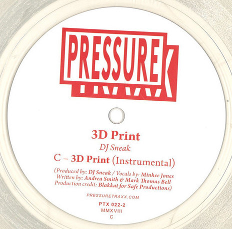 3D Print, DJ Sneak