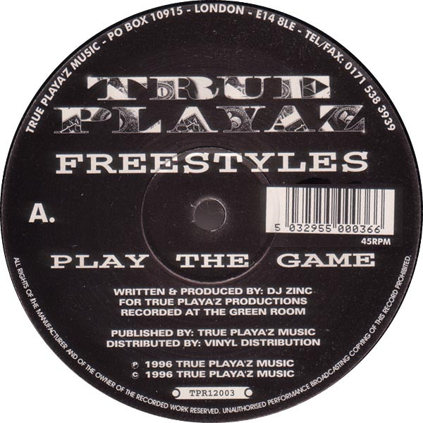 Play The Game / Learn From The Mistakes Of The Past, Freestyles